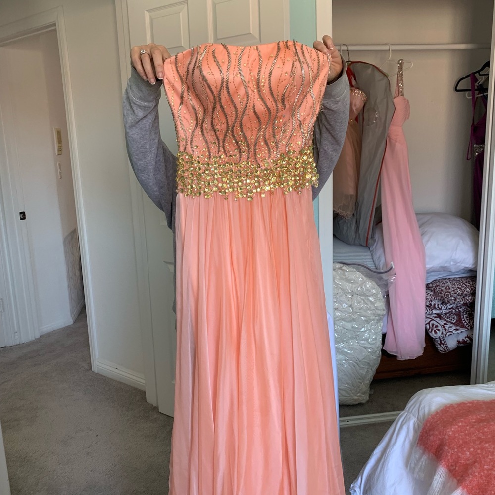 La femme prom dress